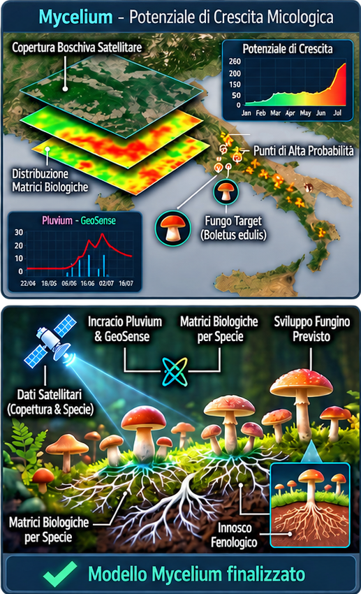 Modello Micologico Mycelium